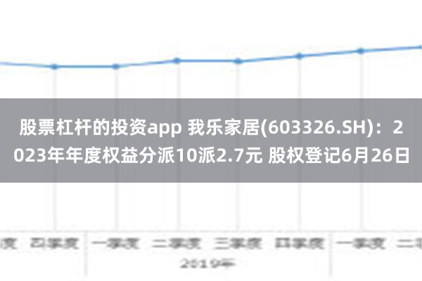 股票杠杆的投资app 我乐家居(603326.SH)：2023年年度权益分派10派2.7元 股权登记6月26日