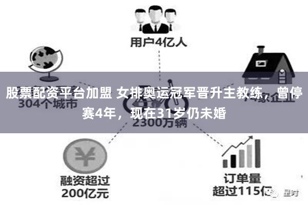 股票配资平台加盟 女排奥运冠军晋升主教练，曾停赛4年，现在31岁仍未婚